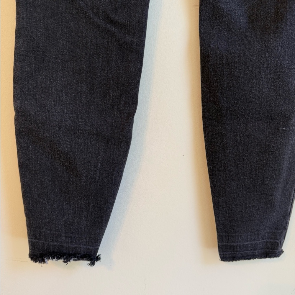 SPANX Black Distressed Skinny Jeans in Vintage Black *GOOD USED CONDITION* - Picture 9 of 11